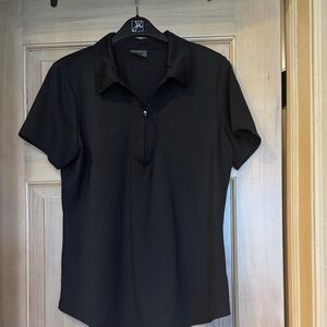 Jofit Black Polo Top